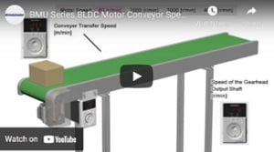 Brushless motor video: simple speed control for conveyors