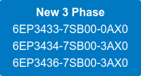 New 3 Phase 6EP3433-7SB00-0AX0 6EP3434-7SB00-3AX0 6EP3436-7SB00-3AX0