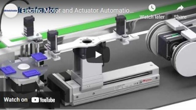 Electric Motor & Linear Actuator Video - Automation demo